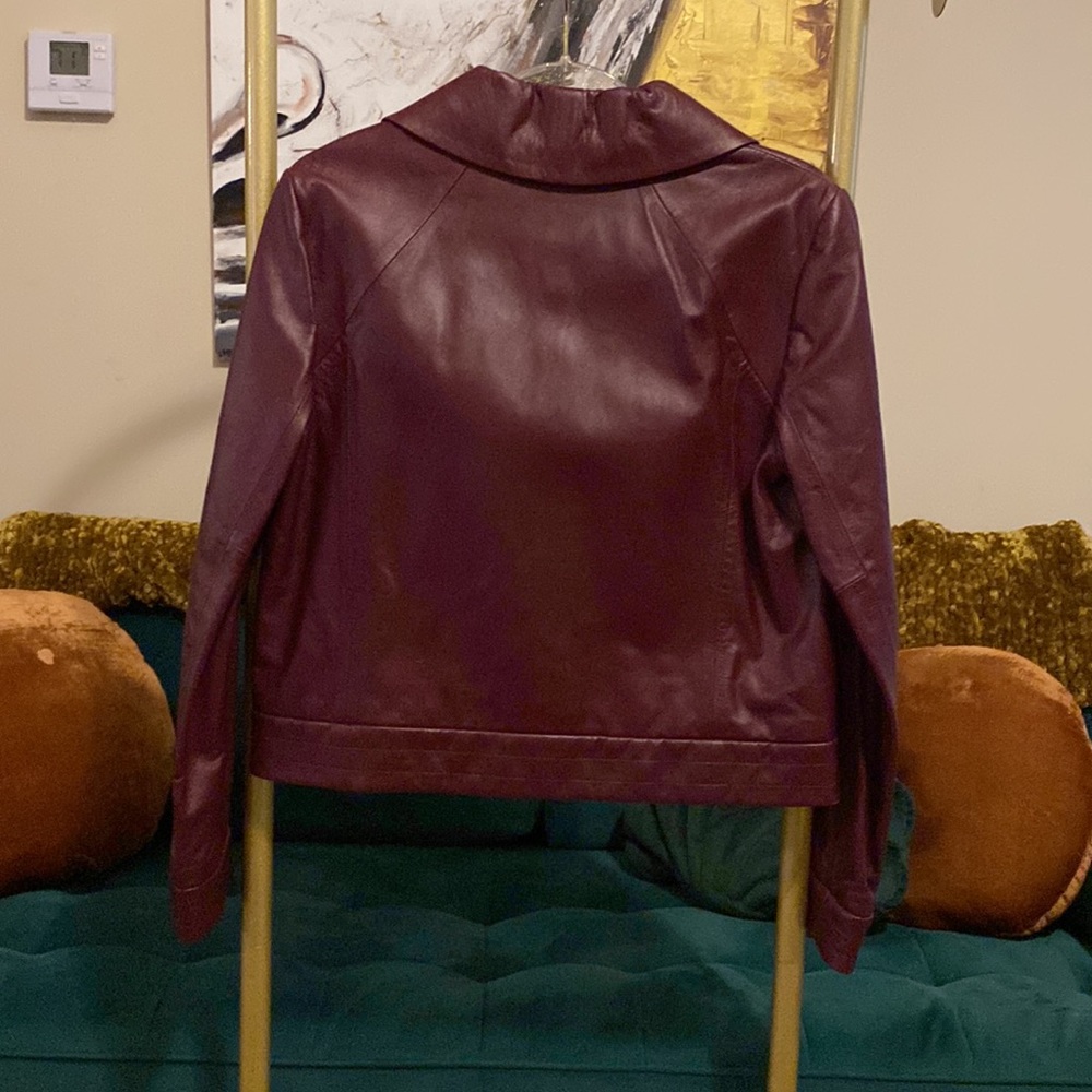 Tory Burch Leather Jacket - Picture 2 of 4